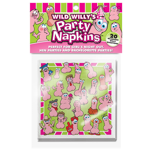 Wild Willys Party Napkins - UABDSM