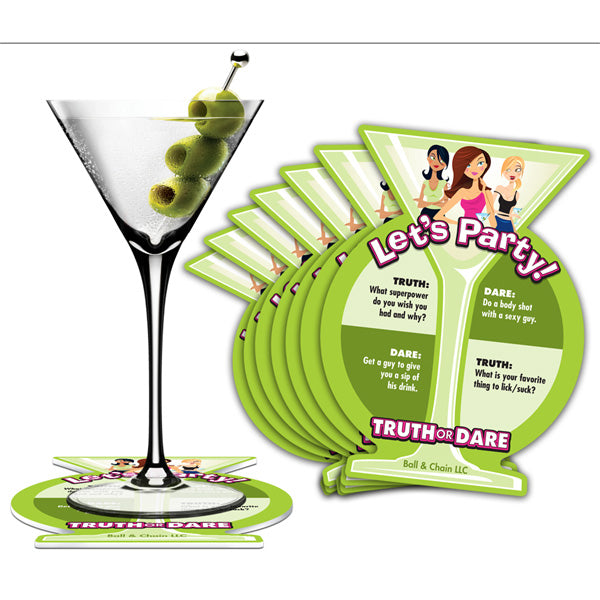 Truth or Dare Party Coasters - UABDSM