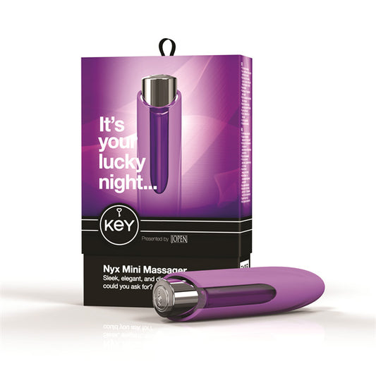 Key by Jopen Nyx Mini Massager - Lavender Key by Jopen Nyx Mini Massager - Lavender - UABDSM