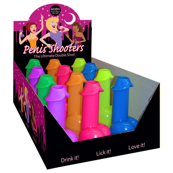 Penis Shooters - Neon - UABDSM