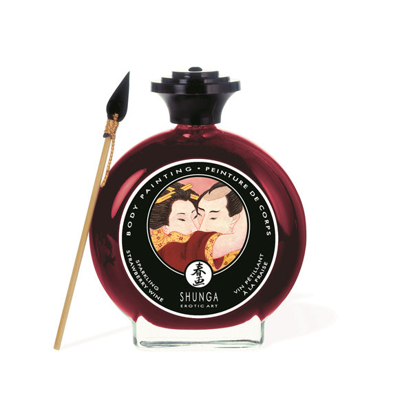 Shunga Body Paint Strawberry Wine - UABDSM