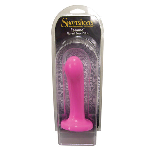 Sportsheets Strap On - Femme Rubber Dildo - Hot Pink Sportsheets Strap On - Femme Rubber Dildo - Hot Pink - UABDSM