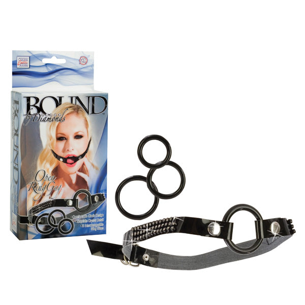 Bound by Diamonds - Open Ring Gag - UABDSM
