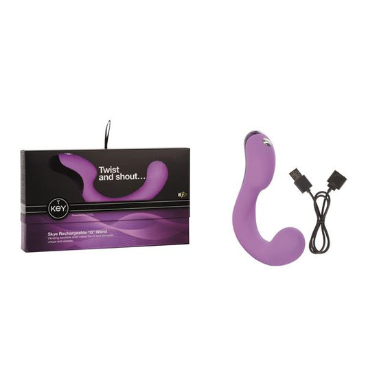 Key by Jopen Skye Rechargeable Ergonomic G Wand - Lavender Key by Jopen Skye Rechargeable Ergonomic G Wand - Lavender - UABDSM