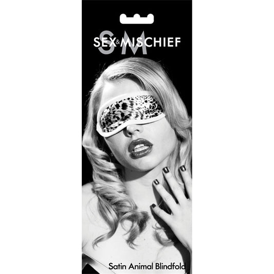 S&M Satin Blindfold - Animal S&M Satin Blindfold - Animal - UABDSM