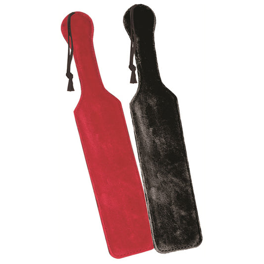 Sportsheets Leather Paddle w/ Black Fur Side Sportsheets Leather Paddle w/ Black Fur Side - UABDSM