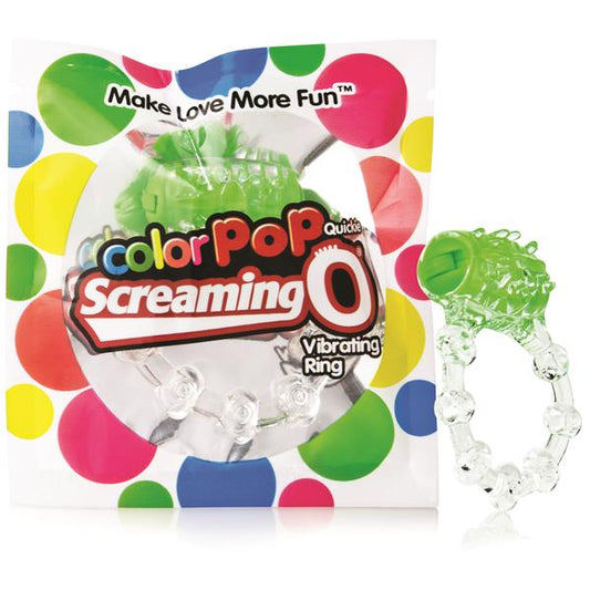 Screaming O Colour Pop Quickie Basic Ring - Green Screaming O Colour Pop Quickie Basic Ring - Green - UABDSM