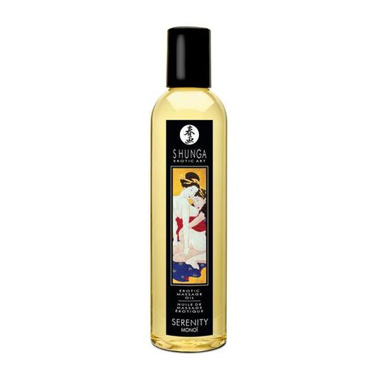 Shunga Massage Oil Serenity (Monoi) Shunga Massage Oil Serenity (Monoi) - UABDSM