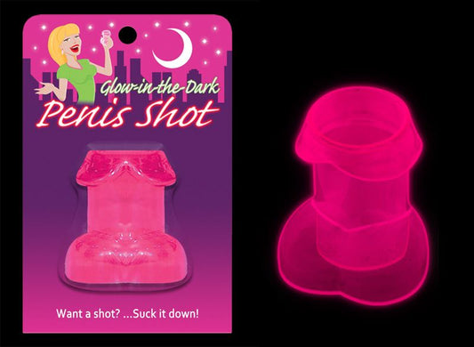 Glowing Penis Shot - Pink Glowing Penis Shot - Pink - UABDSM