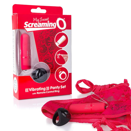 My Secret Screaming O Remote Control Panty Vibe (red only) My Secret Screaming O Remote Control Panty Vibe (red only) - UABDSM