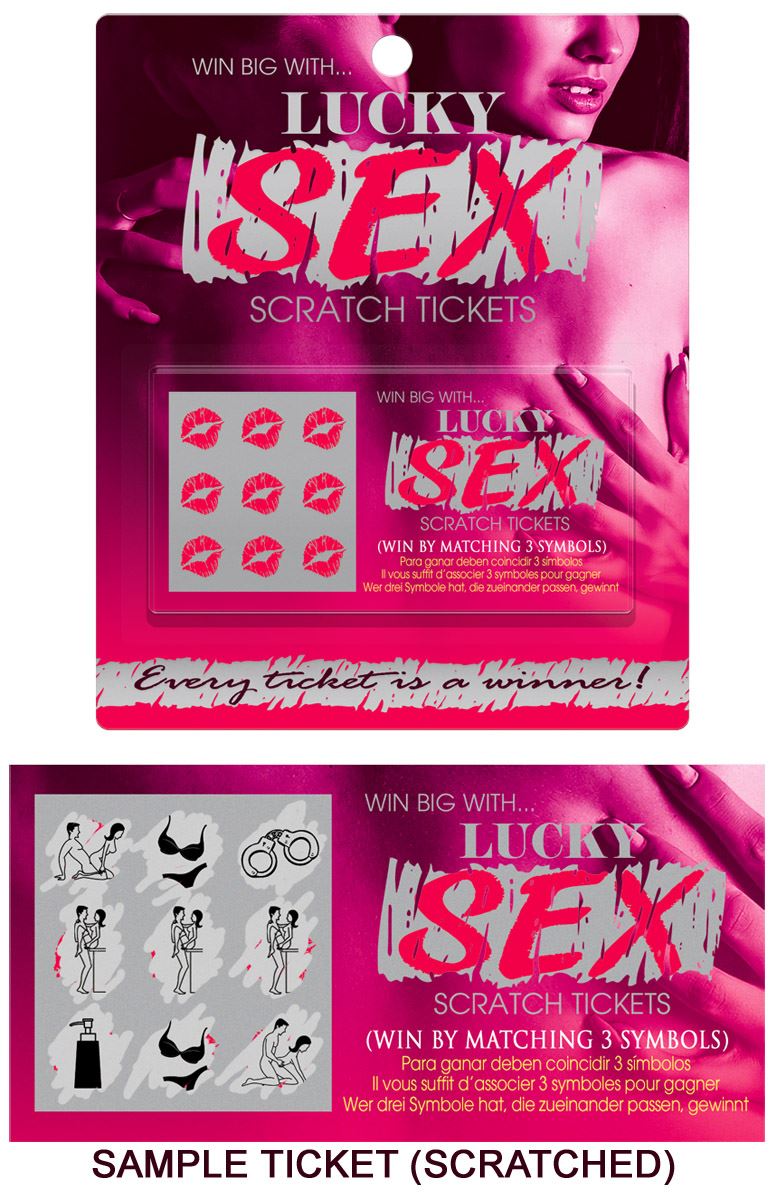 Lucky Sex Scratch Tickets - UABDSM