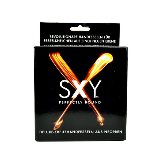 SXY Cuffs - Deluxe Neoprene Cross Cuffs - GERMAN SXY Cuffs - Deluxe Neoprene Cross Cuffs - GERMAN - UABDSM
