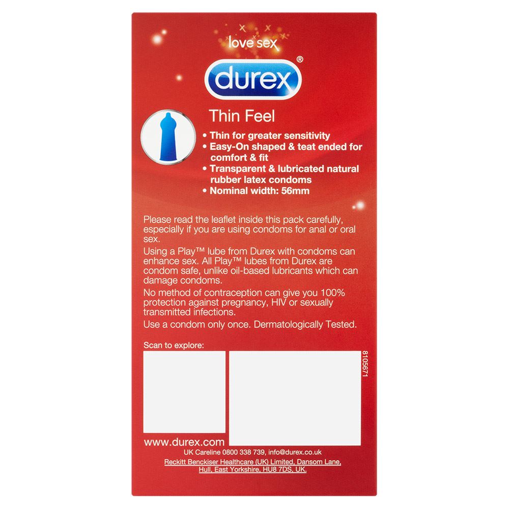 Durex Thin Feel 6s - UABDSM