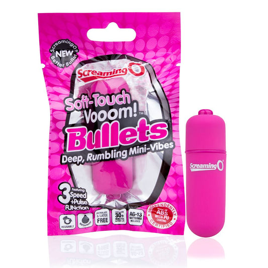 Screaming O Soft Touch Vooom Bullets - Pink Screaming O Soft Touch Vooom Bullets - Pink - UABDSM
