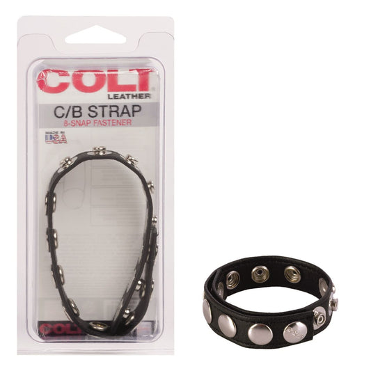 COLT 8 Snap Fastener Leather Strap COLT 8 Snap Fastener Leather Strap - UABDSM