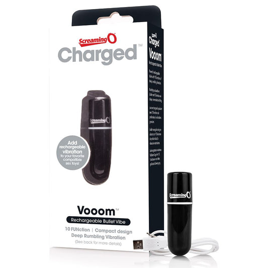 Screaming O Charged Vooom Bullet Vibe - Black Screaming O Charged Vooom Bullet Vibe - Black - UABDSM