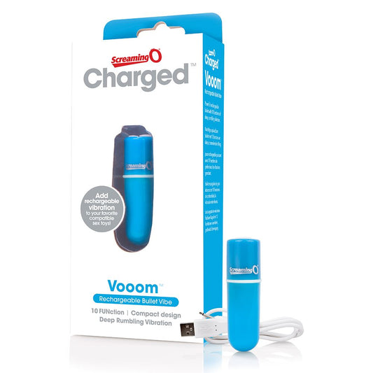 Screaming O Charged Vooom Bullet Vibe - Blue Screaming O Charged Vooom Bullet Vibe - Blue - UABDSM