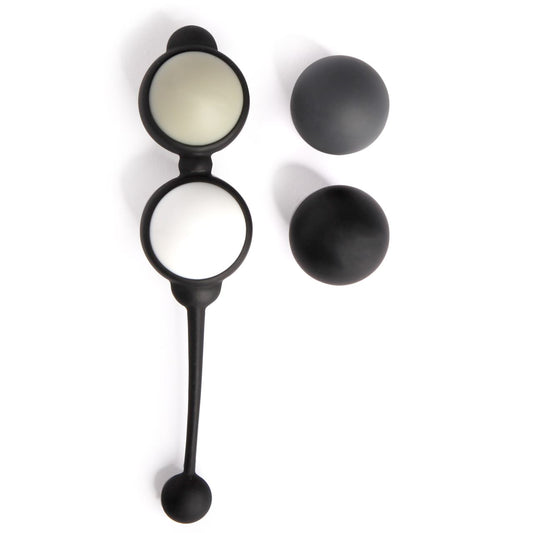 Fifty Shades of Grey Beyond Aroused Kegel Balls Set Black - UABDSM