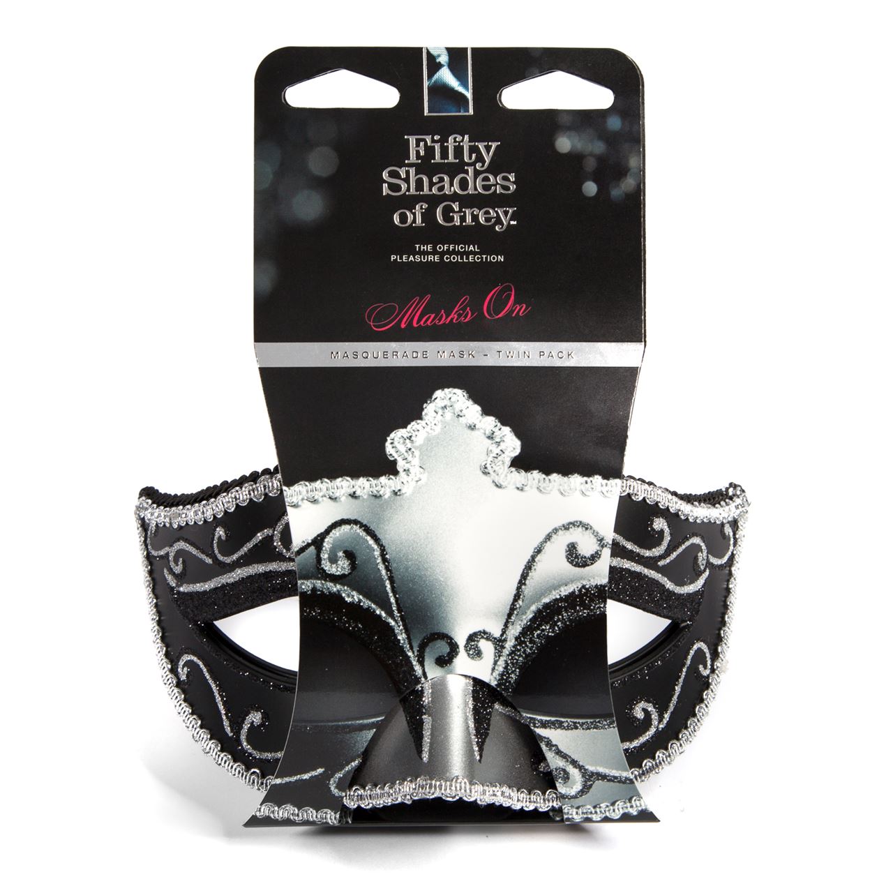 Fifty Shades of Grey Masks On Masquerade Mask Twin Pack - UABDSM