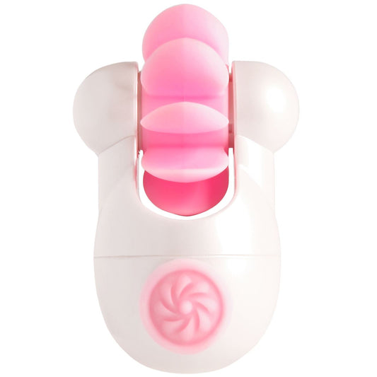 Sqweel Go USB Rechargeable Oral Sex Massager White - UABDSM
