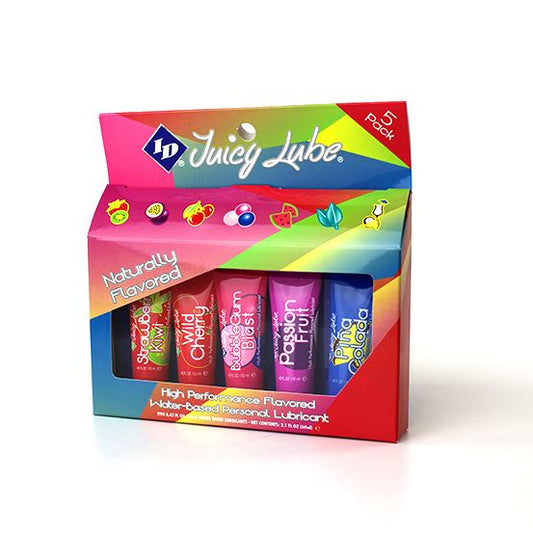 ID Juicy Lube Tube 12 ml (Assorted 5 Pack) ID Juicy Lube Tube 12 ml (Assorted 5 Pack) - UABDSM