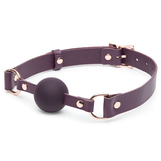 Fifty Shades Freed Cherished Collection Leather Ball Gag Fifty Shades Freed Cherished Collection Leather Ball Gag - UABDSM