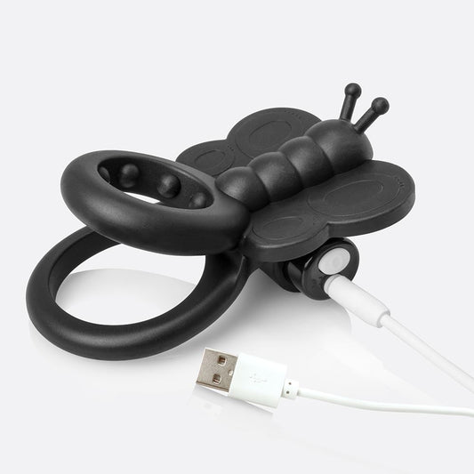 Screaming O Charged Monarch Wearable Butterfly Vibe - Black Screaming O Charged Monarch Wearable Butterfly Vibe - Black - UABDSM