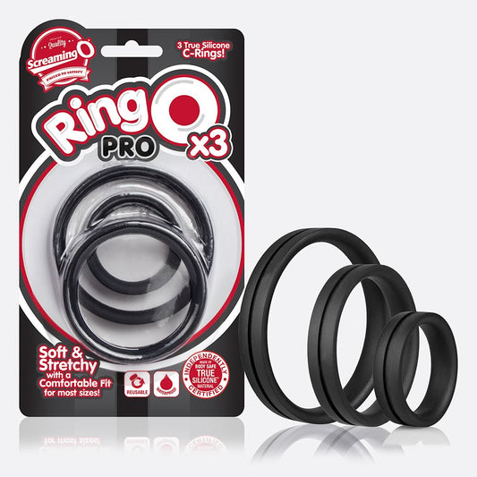 Screaming O RingO Pro x3 - Black Screaming O RingO Pro x3 - Black - UABDSM