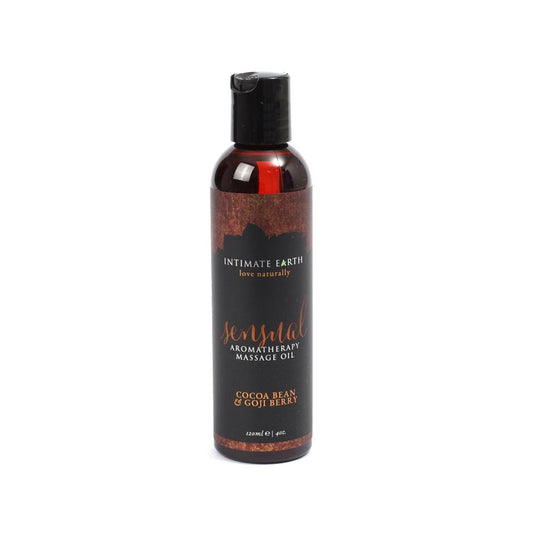 Intimate Earth Massage Oil Sensual - Cocoa Bean & Goji Berry 120ml Intimate Earth Massage Oil Sensual - Cocoa Bean & Goji Berry 120ml - UABDSM