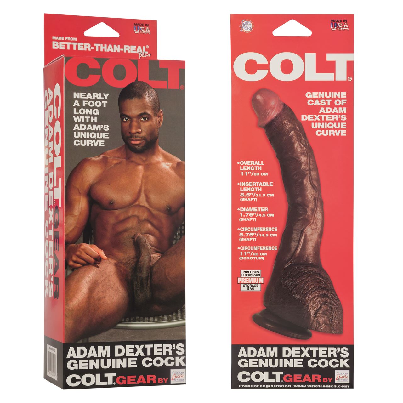 COLT Adam Dexter Cock - Brown - UABDSM