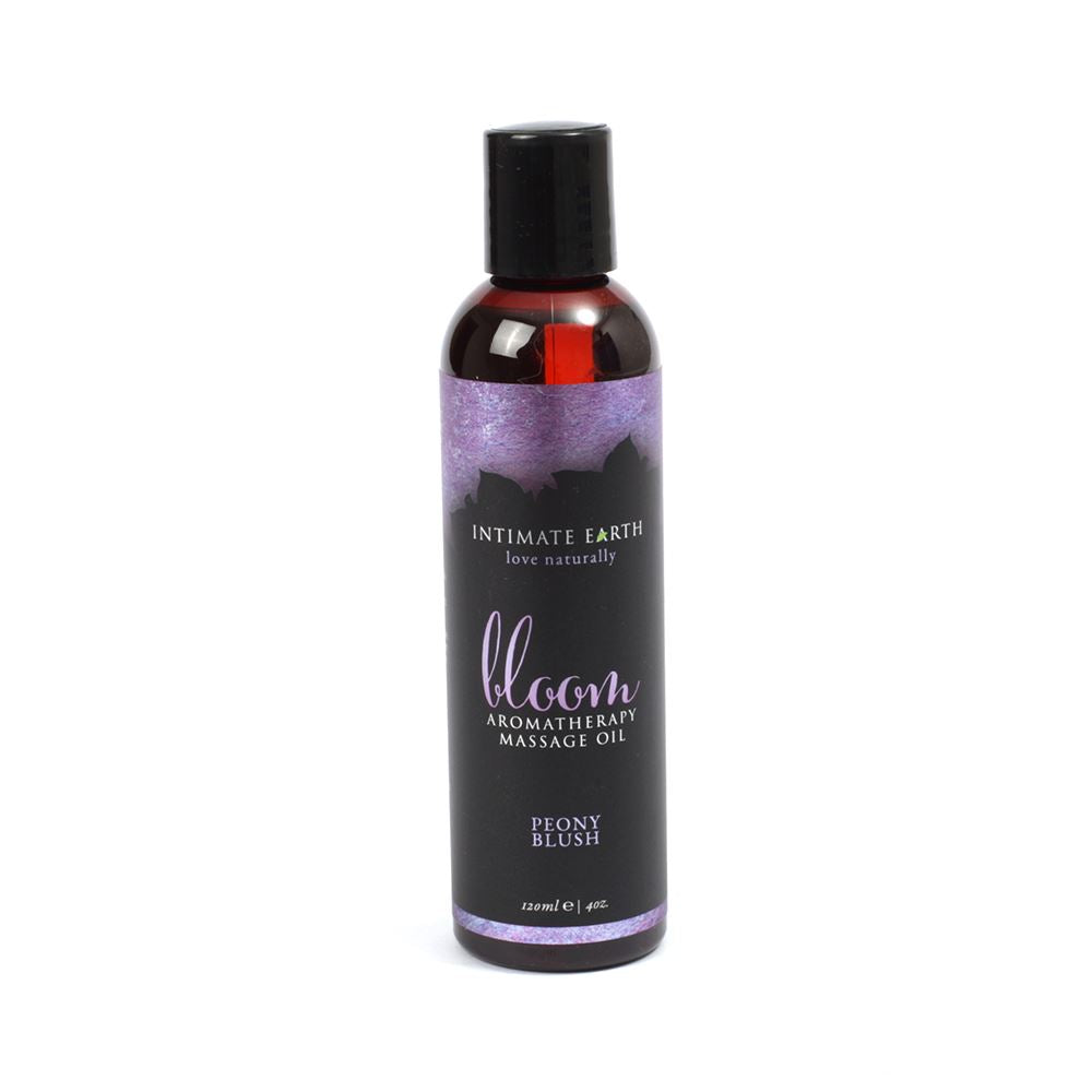 Intimate Earth Bloom Aromatherapy Massage Oil - Peony Blush 120ml - UABDSM