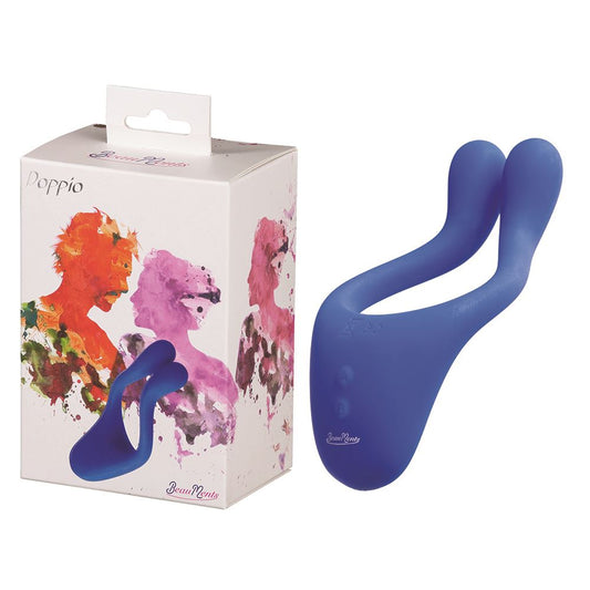 Doppio 1.0 Couples Vibrator - Blue *FOR UK SALE ONLY* Doppio 1.0 Couples Vibrator - Blue *FOR UK SALE ONLY* - UABDSM