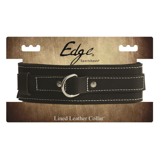 Edge Lined Leather Collar Edge Lined Leather Collar - UABDSM