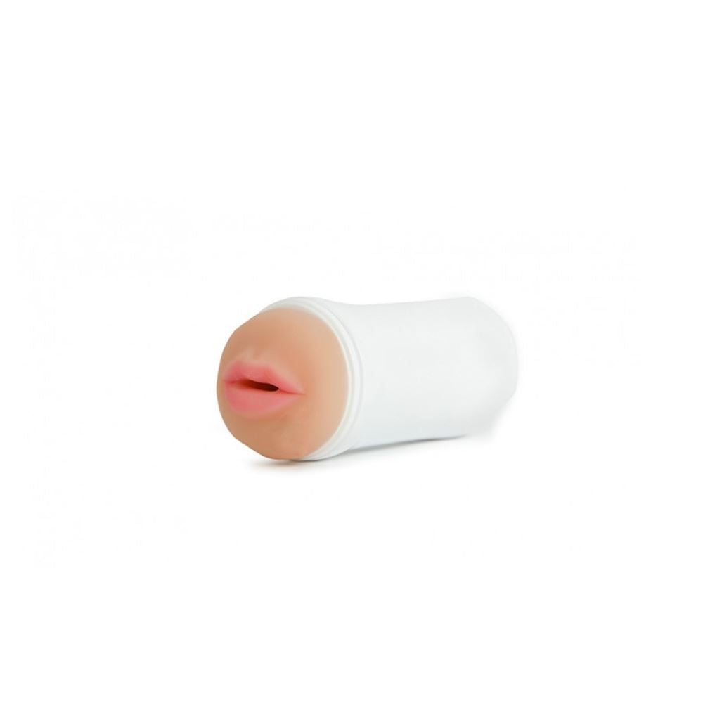 Cyber Skin - Vulcan Mouth Stroker w/Warming Lube - Cream - UABDSM