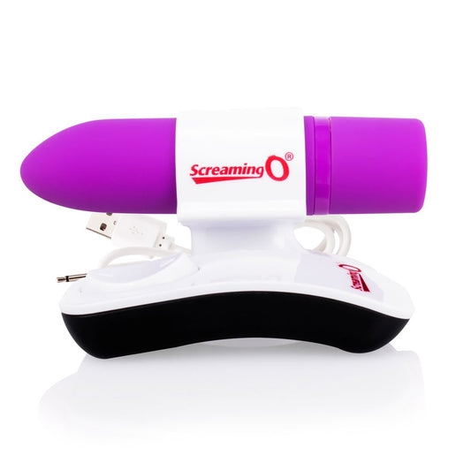 Screaming O Charged Positive Remote Control - Grape - UABDSM