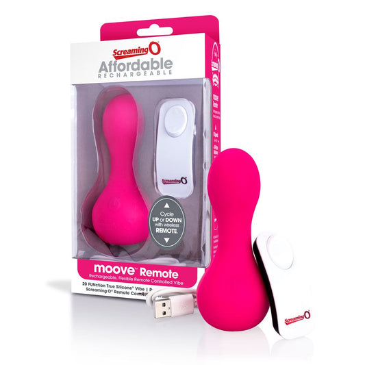 Screaming O Moove Remote Vibe - Pink Screaming O Moove Remote Vibe - Pink - UABDSM