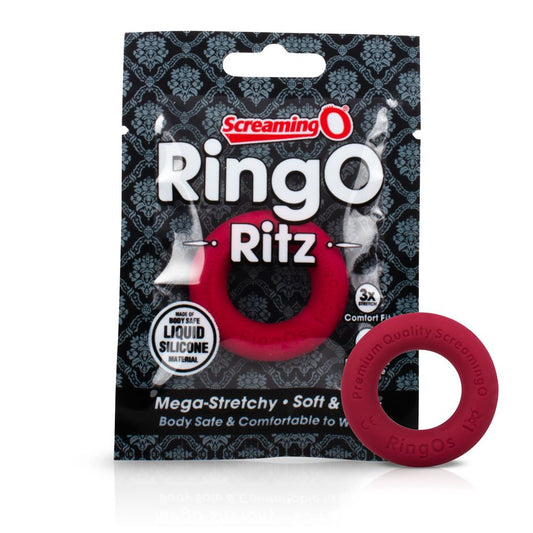 Screaming O RingO Ritz - Red Screaming O RingO Ritz - Red - UABDSM