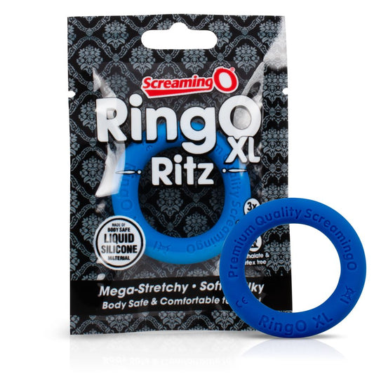 Screaming O RingO Ritz XL - Blue Screaming O RingO Ritz XL - Blue - UABDSM