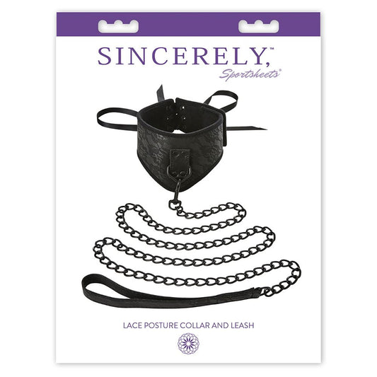 Sincerely Lace Posture Collar & Leash Sincerely Lace Posture Collar & Leash - UABDSM