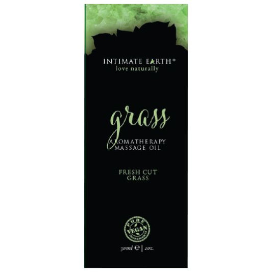 Intimate Earth Massage Oil 30ml/1 oz Foil - Grass Intimate Earth Massage Oil 30ml/1 oz Foil - Grass - UABDSM