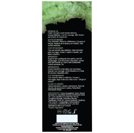 Intimate Earth Massage Oil 30ml/1 oz Foil - Grass - UABDSM