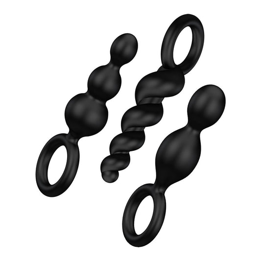 Satisfyer Plugs - Black (Booty Call - Black) Satisfyer Plugs - Black (Booty Call - Black) - UABDSM