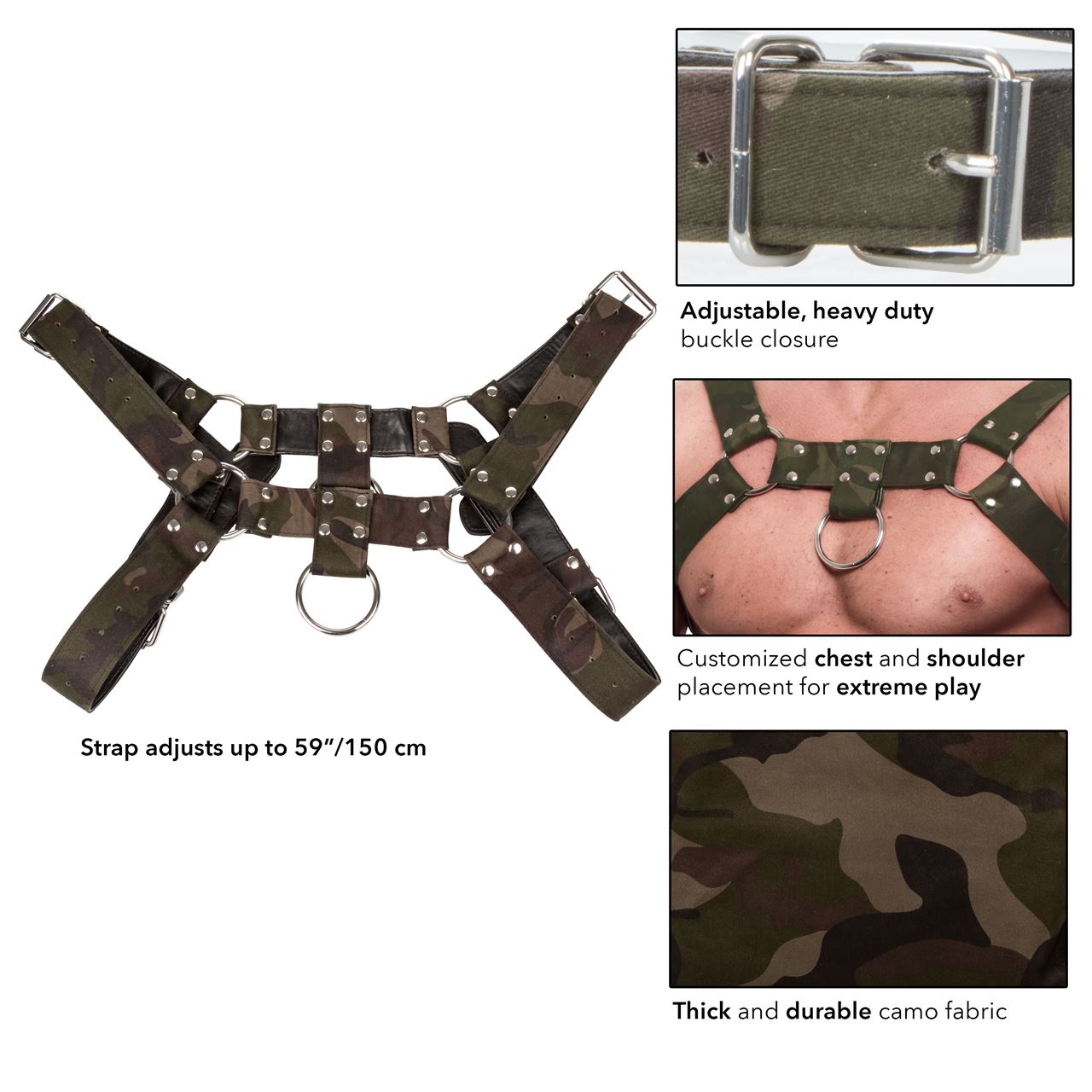 COLT Camo Chest Harness - UABDSM