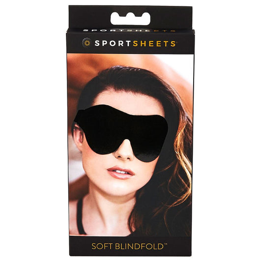 Sportsheets Beginners Soft Blindfold - Black Sportsheets Beginners Soft Blindfold - Black - UABDSM