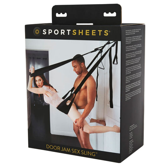 Sportsheets Door Jam Sex Sling Black Sportsheets Door Jam Sex Sling Black - UABDSM