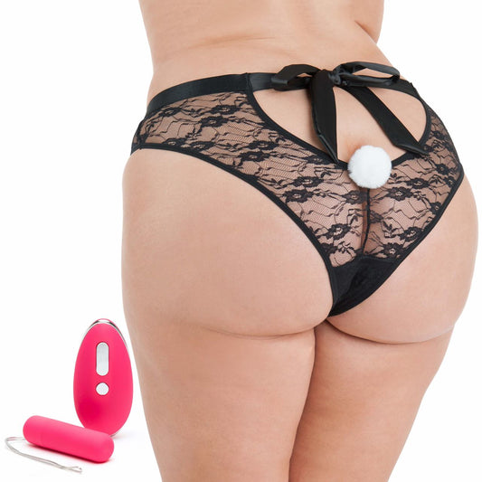 Happy Rabbit Remote Control Knicker Vibe (plus size) Happy Rabbit Remote Control Knicker Vibe (plus size) - UABDSM