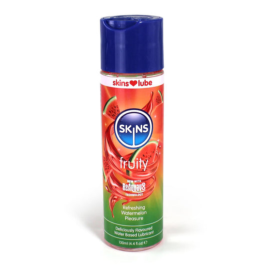 Skins Watermelon Water Based Lubricant 4.4 fl oz (130ml) Skins Watermelon Water Based Lubricant 4.4 fl oz (130ml) - UABDSM