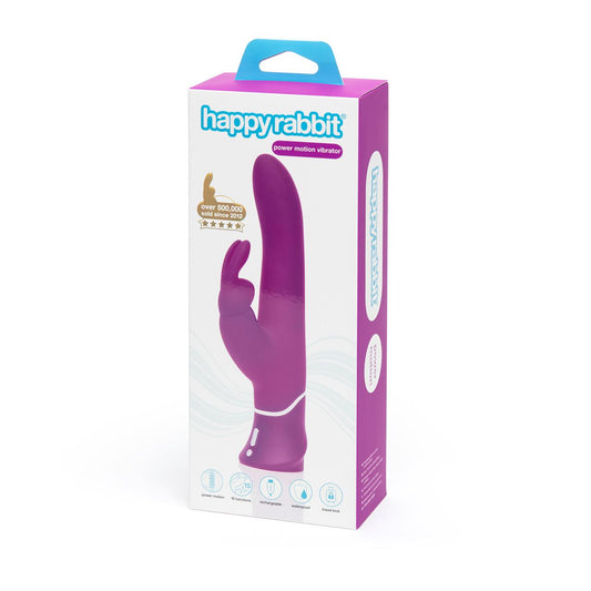 Happy Rabbit Curve Power Motion Rabbit Vibrator Purple - UABDSM