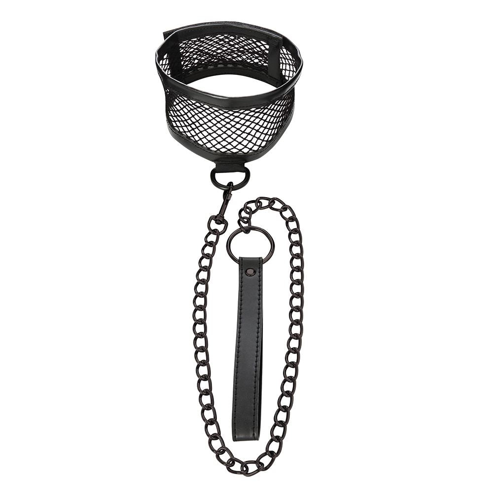 S&M Fishnet Collar & Leash - UABDSM