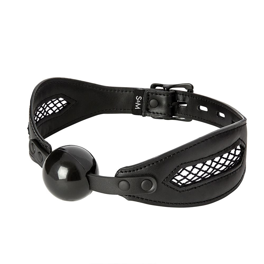 S&M Fishnet Ball Gag - UABDSM
